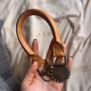 Upcycled Speedy Handle Keyring